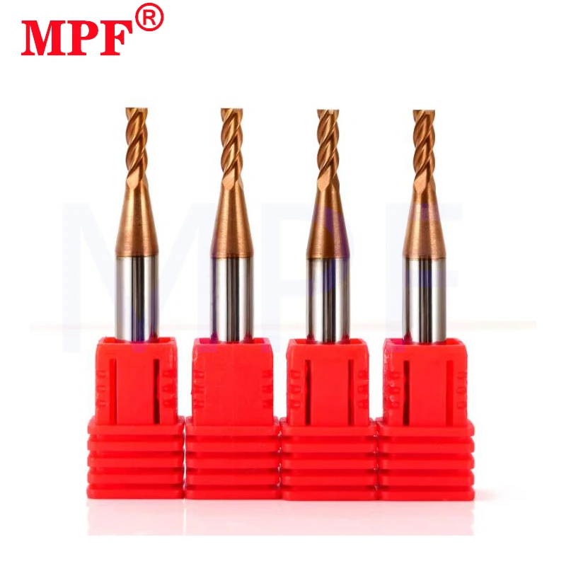 

HRC55 2/4-Flute Alloy Tungsten Steel Carbides Decimal Point Flat Cutter Special CNC Cutting Milling Cutter Tools 1.1/1.3/1.6/1.9