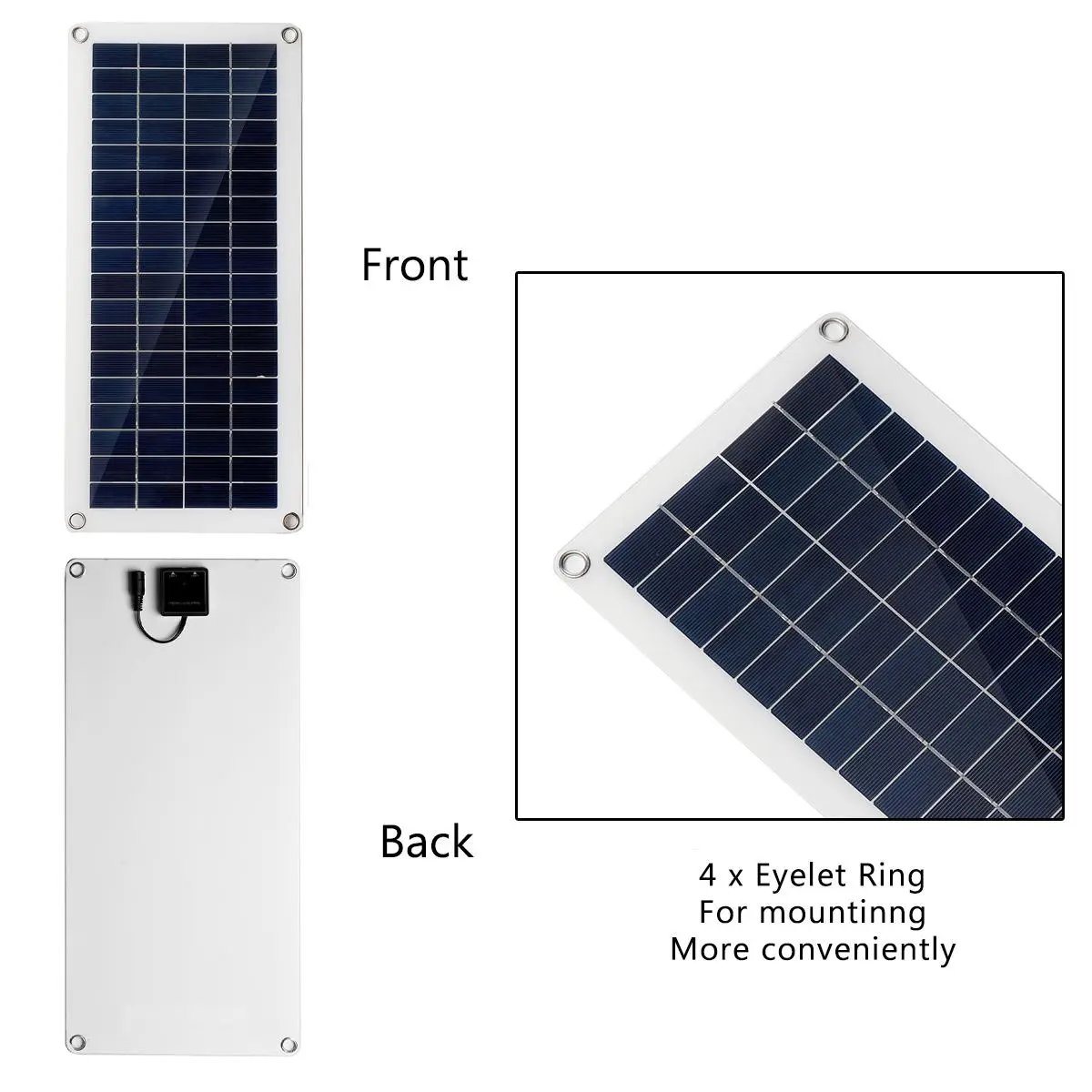 300W Panel słoneczny 18V monokrystaliczny PET elastyczny zestaw paneli słonecznych kompletny Solar Smartphone samochód RV ładowarka ogniwa słoneczne