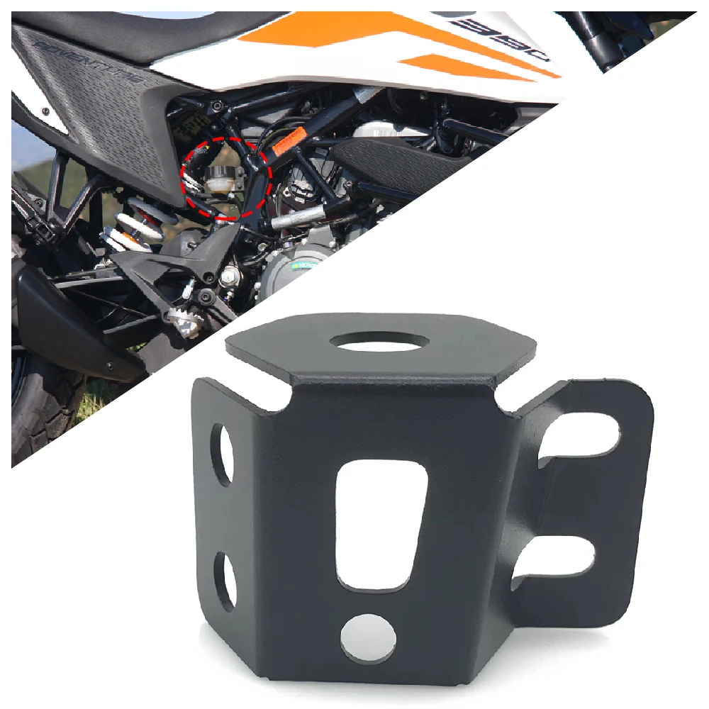 Fits for KTM Duke 390 Adventure 390ADV DUKE390 2020 2021 2022 2023 2024 Motorcycle Rear Brake Fluid Reservoir Protector Guard