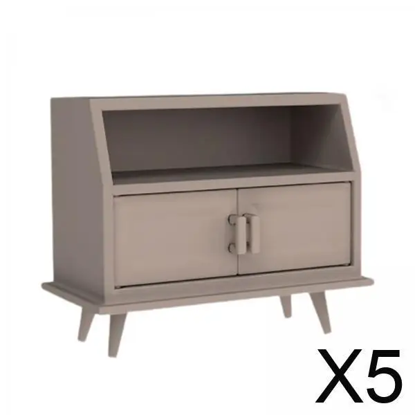 미니어처 신발 캐비닛 현대 다층 스토리지 선반 인형 집 가구 1 12 스케일 인형 집 놀이방 액세서리