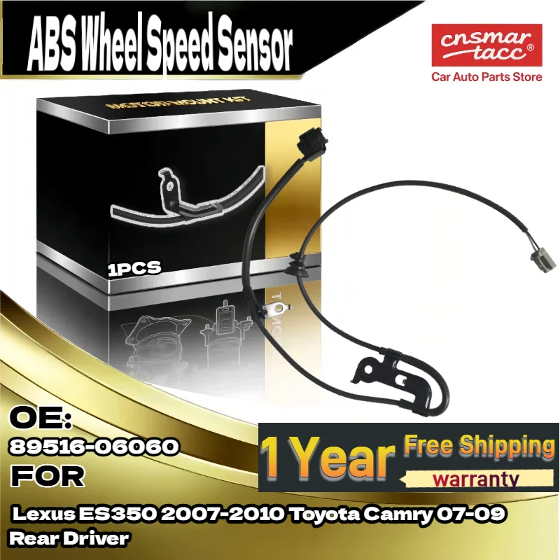 

For ABS Wheel Speed Sensor Wire Harness 89516-06060 for Lexus ES350 2007-2010 Toyota Camry 2007-2009