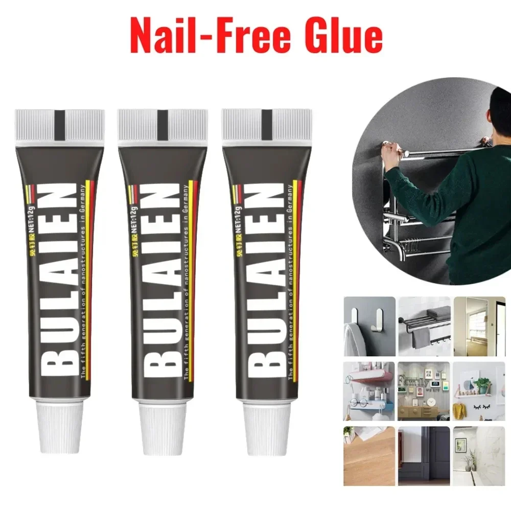 

Strong Glue Sealant Super Ultra-Strong Metal Instant Sealant Fix Glue Quick Drying Nail Free Glue Powerful Bond