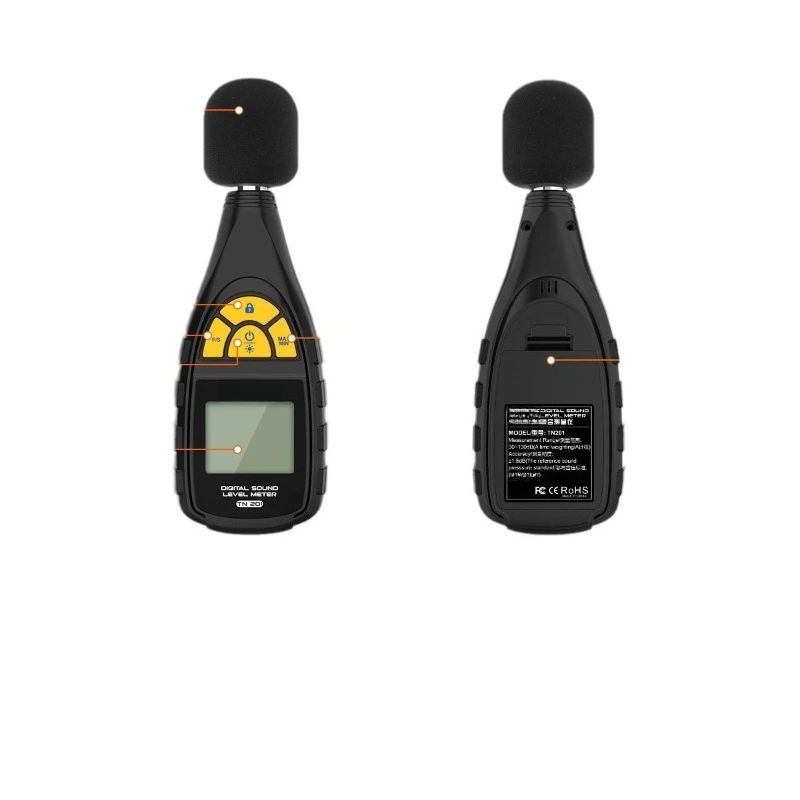 TN201 Automotive Noise Test Instrument Noise decibel Household Sound Detection Noise Meter