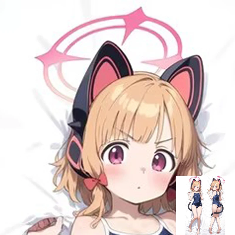 

Dakimakura Anime Saiba Momoi Double-sided Pillow Cover Print Life-size body pillows cover Adult pillowcase 2024