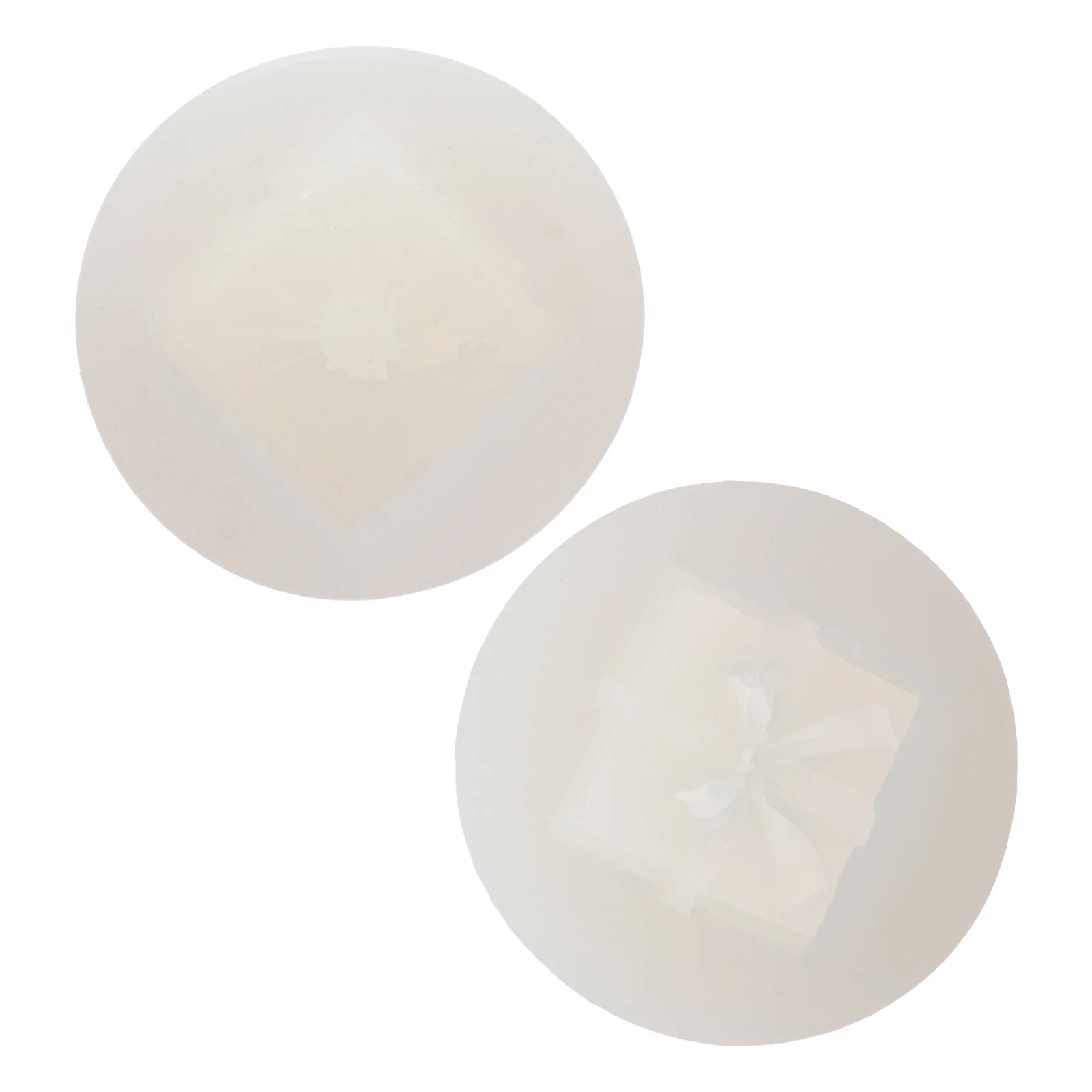 

2 Pcs Scented Mold Christmas Presents Gifts DIY Making Ornament Silicone Aromatherapy Candles Mould Manual