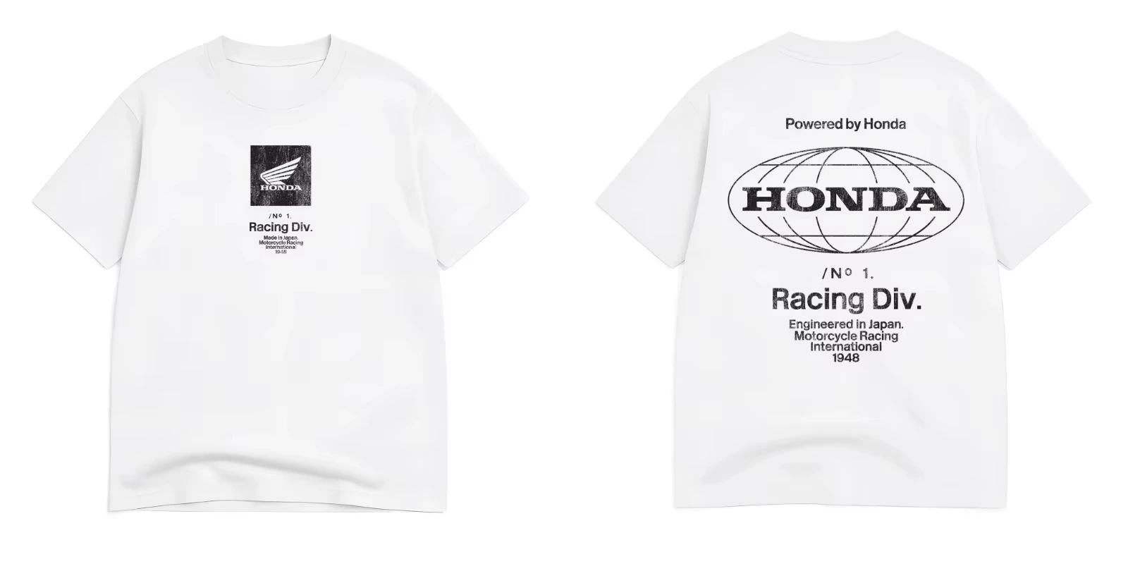 

Honda Trendy Hot Items Men's and Women's T-shirts Summer New Car Motorcycle Modified Riding Off-road Racing Work Sports