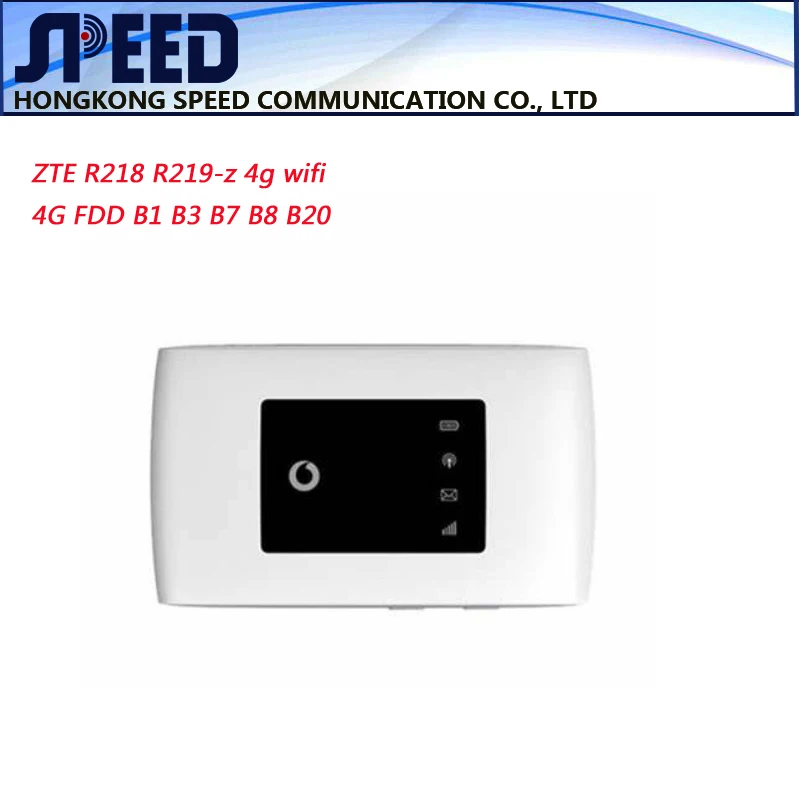 Roteador ZTE Vodafone R219-z 4G WiFi, 2300 mAh, FDD, 150Mbps, PK, MF910