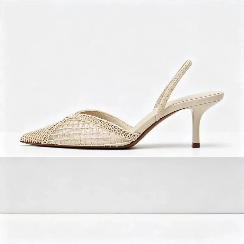Sandali con tacco intrecciato  - Women Shoes Branded recensione e prezzo