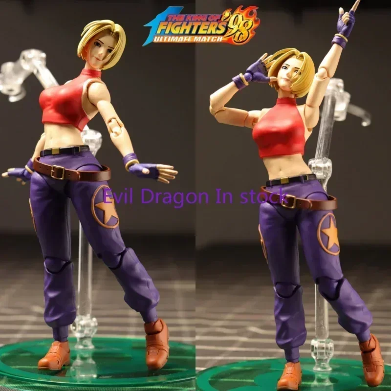 

В наличии Storm Toys 1/12, оригинальные фигурки SKKF05 Blue Mary Warrior King 98, 100% серия аниме, коллекция игрушек, подарок