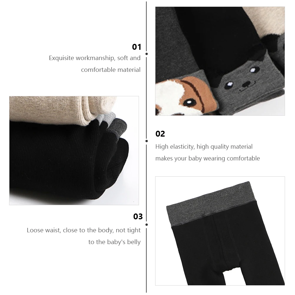 

Warm Crotch Pants Toddler Fall Boys Kids Cotton Adorable Winter Children Thicken