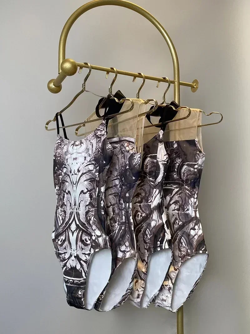 

Купальник для балета, гимнастики и танцев, новый дизайн для взрослых, повседневная танцевальная одежда для упражнений, женский комбинезон для балета, одежда для йоги