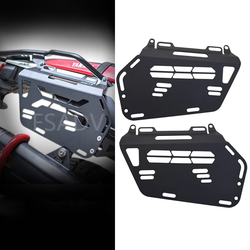 2025 For Yamaha Tenere700 Tenere 700 XTZ700 2019+ Motorcycle Luggage Rack Side Pocket Brackets Side Bag Bracket Side box Holder
