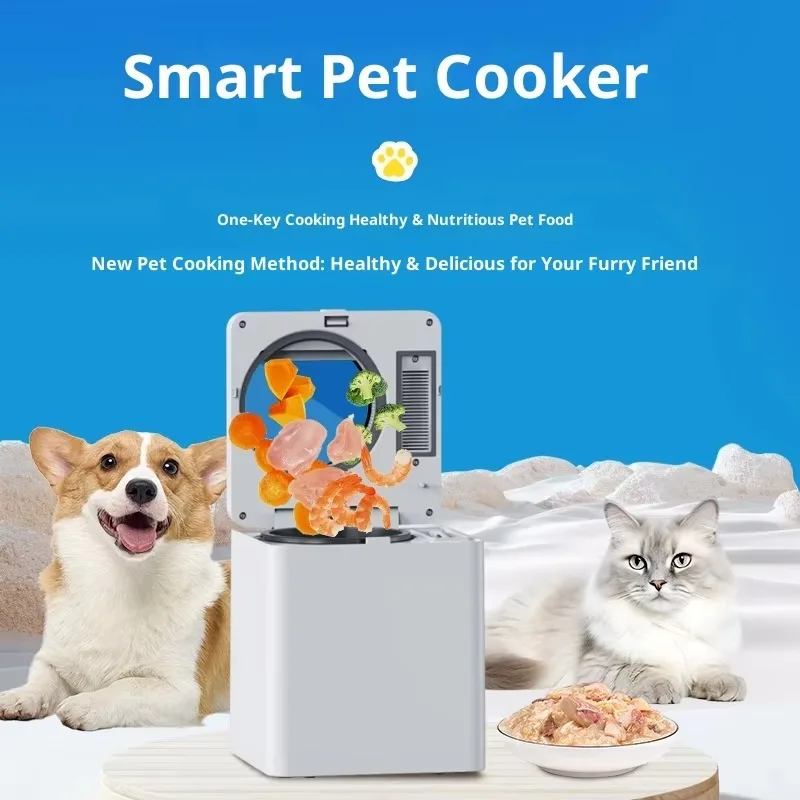 Multifunctional environmentally friendly electric plastic pet bowl IPX5 waterproof solid pattern dog one-click dry