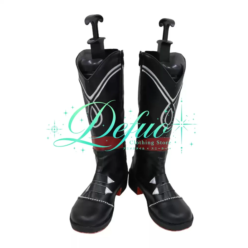 Anime Ensemble Star Mika Kagehira Cosplay Men's Shoes Stage Boots Custom Halloween Costume Shoes