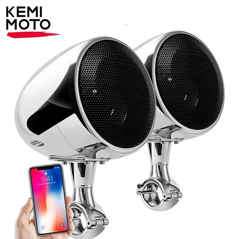 

Motorcycle Speaker Bluetooth Audio MP3 Music 4 Inch High-quality Clear Speaker Lossless Sound High Quality Playback Accessories