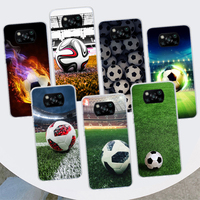 Football soccer ball design Phone Case For Xiaomi Mi 11 Lite 11i 12X 12 9 8 12T 11T 10T 9T Pro 10 5X 6X Ultra 5G Cover Coque Cap