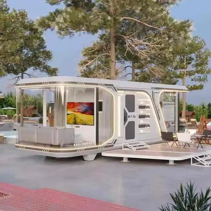 

Капсульный дом, спальная стручка, сборная мобильная вилла, космическая капсульная фабрика, крошечный дом, умный дом