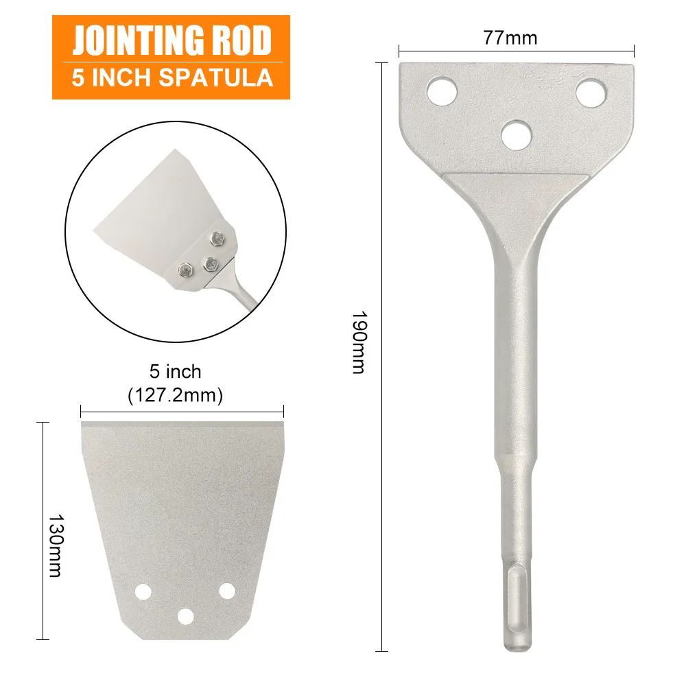 Replacement Scraper Blade For Electric Hammer SDS Plus Shank Chisel Drill Attachment Tile Floor Removal Masonry Tool