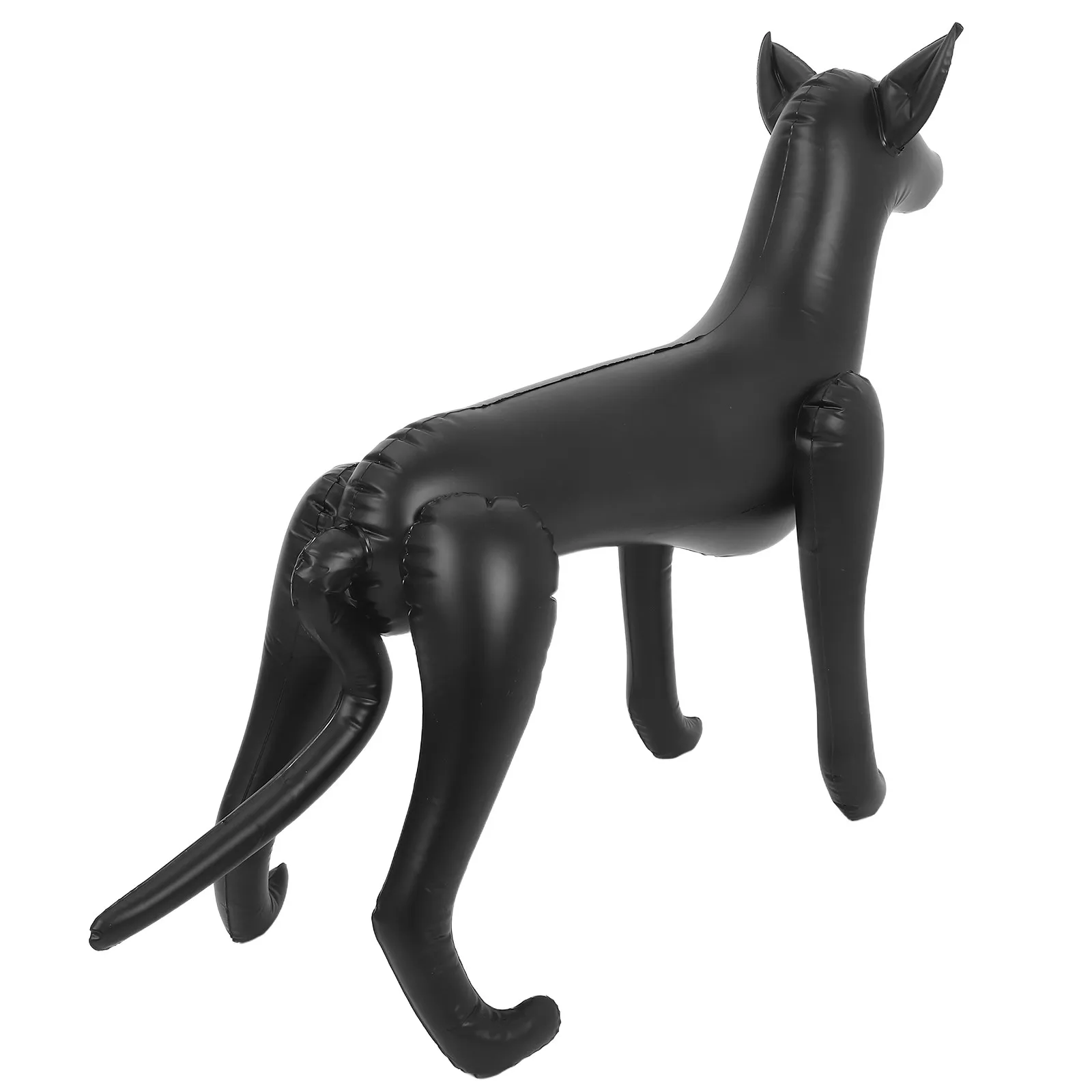 PVC Dog Mannequin for Pet Clothing Display – Lightweight Inflatable Pet Model Stand for Grooming Shops & Retail Decor