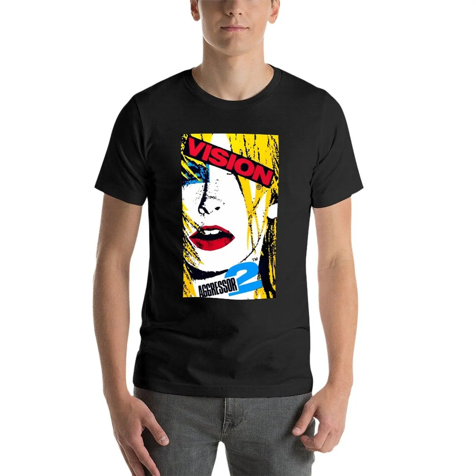 Vision Skateboards Vision Aggressor 2 T-Shirt designer shirts graphic t shirt vintage sublime mens graphic t-shirts hip hop