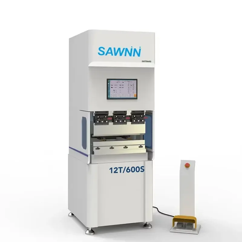 High Voltage Resistant Semi-Automatic CNC Electric Press Brake Bending Machine 12T/600 Motor High Productivity for