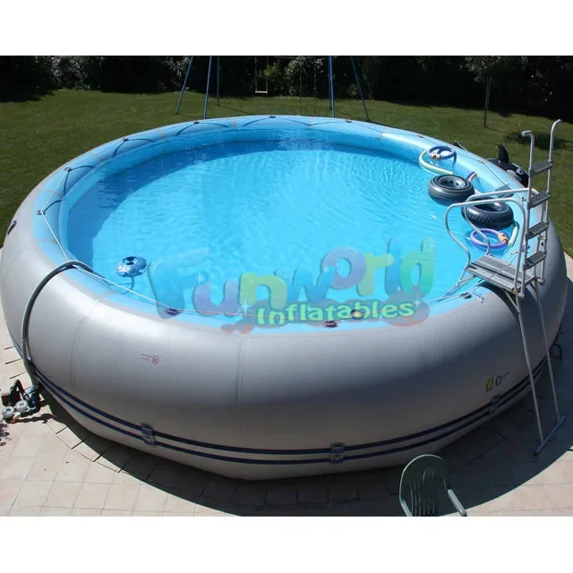 Giant square water pool large inflatable swimming pool