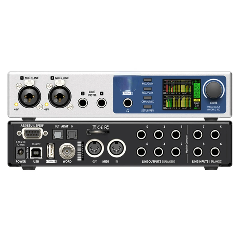 Second Generation Portable Audio Interface Recording and Editing Sound Card for Live Show