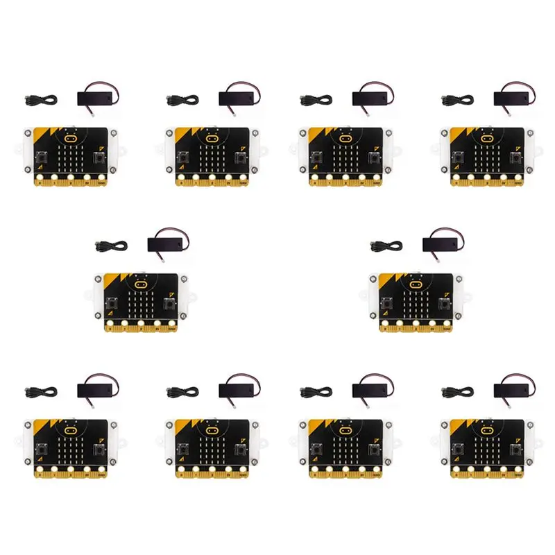 

-[A51I Digital]10X Bbc Microbit V2.0 Motherboard An Introduction To Graphical Programming In Python Programmable Developmentboar