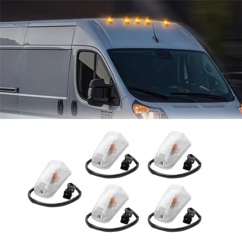 

Front Roof Marker Lamp For Dodge Ram Promaster 1500 2500 3500 2014-2023 Replace 926-109 68232473AA 68232473AB