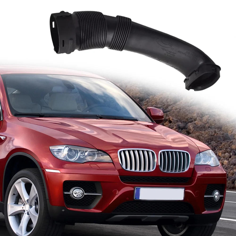 

For BMW X6 xDrive35i 3.0L L6 Ga 2008-2010 xDrive35i 2011- 2013 Intercooler Turbocharger Air Intake Hose 13717624208 13717624210