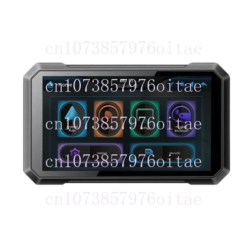 7 Inch IP66 Waterproof Wireless Multimedia Motorcycle Car Linux System Portable Car Navigation