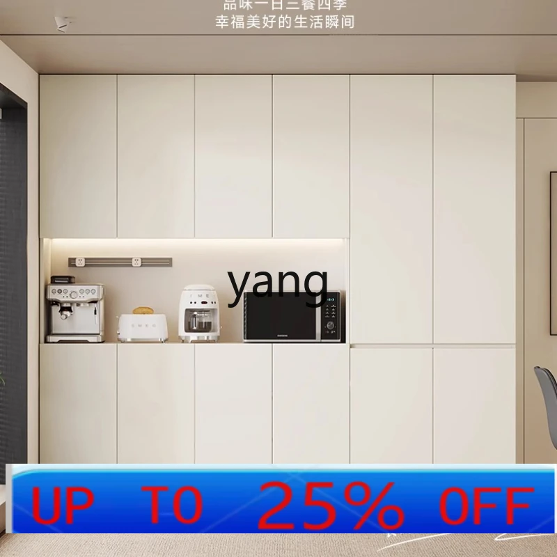 

Тумба-буфет LHH из массива дерева для столовой, современный многофункциональный шкаф для хранения в гостиной