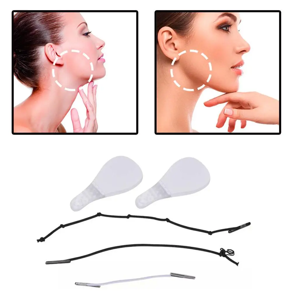 NEW 40PCS Instant Invisible Face Stickers Neck Eye Shape V Bandage Double Thin Adhesive Lift Chin Patch Tool Facelifting Ma X7L8