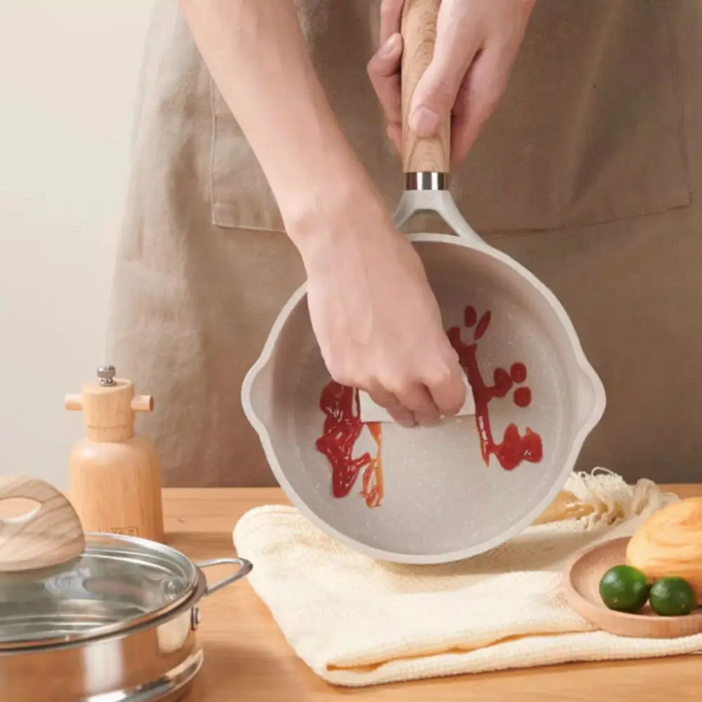 

Мини-кастрюля из алюминиевого сплава с антипригарным покрытием, с прозрачной крышкой и носиком, универсальная для супов, лапши и завтраков