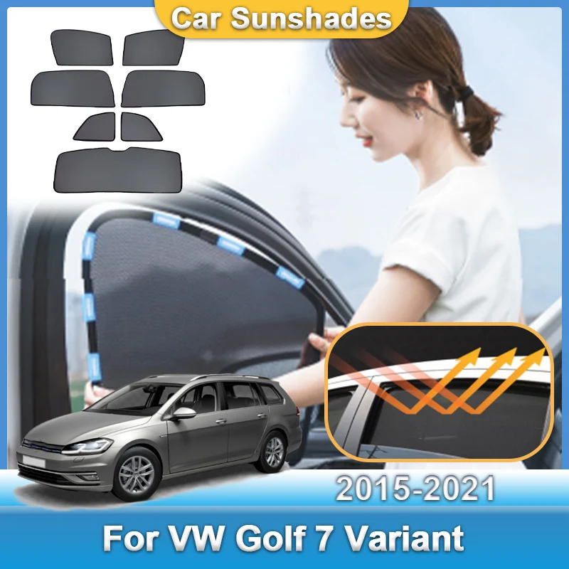 

Side Car Sunshade For Volkswagen Golf MK7 Accessories VW Golf 7 Variant 2015~2021 Sunscreen Heat insulation Vehicle Accessories