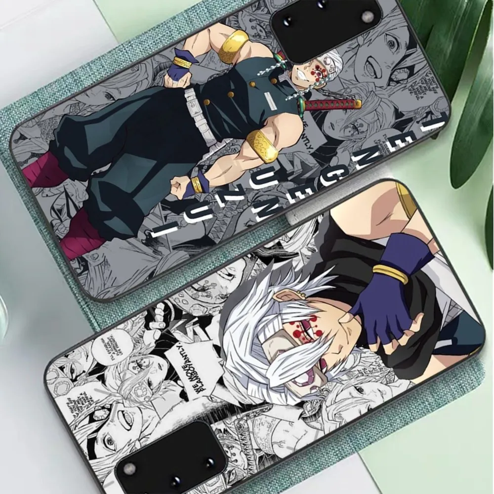 

Demon Slayer Uzui Tengen Phone Case For Samsung S 9 10 20 21 22 23 30 23 24 Plus Lite Ultra FE S10lite Fundas