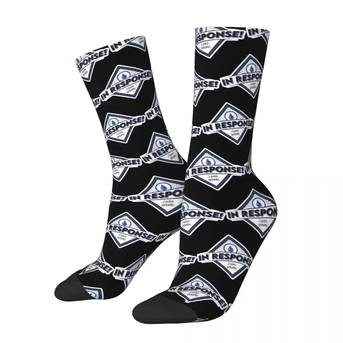 

Retro Amazing Men's compression Socks Unisex MTG Harajuku Pattern Printed Novelty Crew Sock