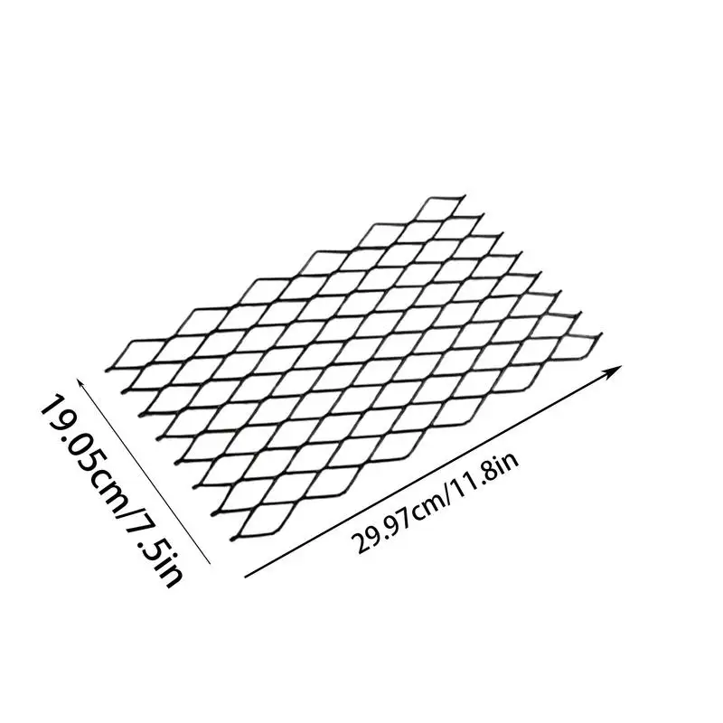 Fire Grates For Fireplace Heavy Duty Steel Mesh Screen Log Grate Heat Resistant Sturdy Log Holder Fire Grates For Family