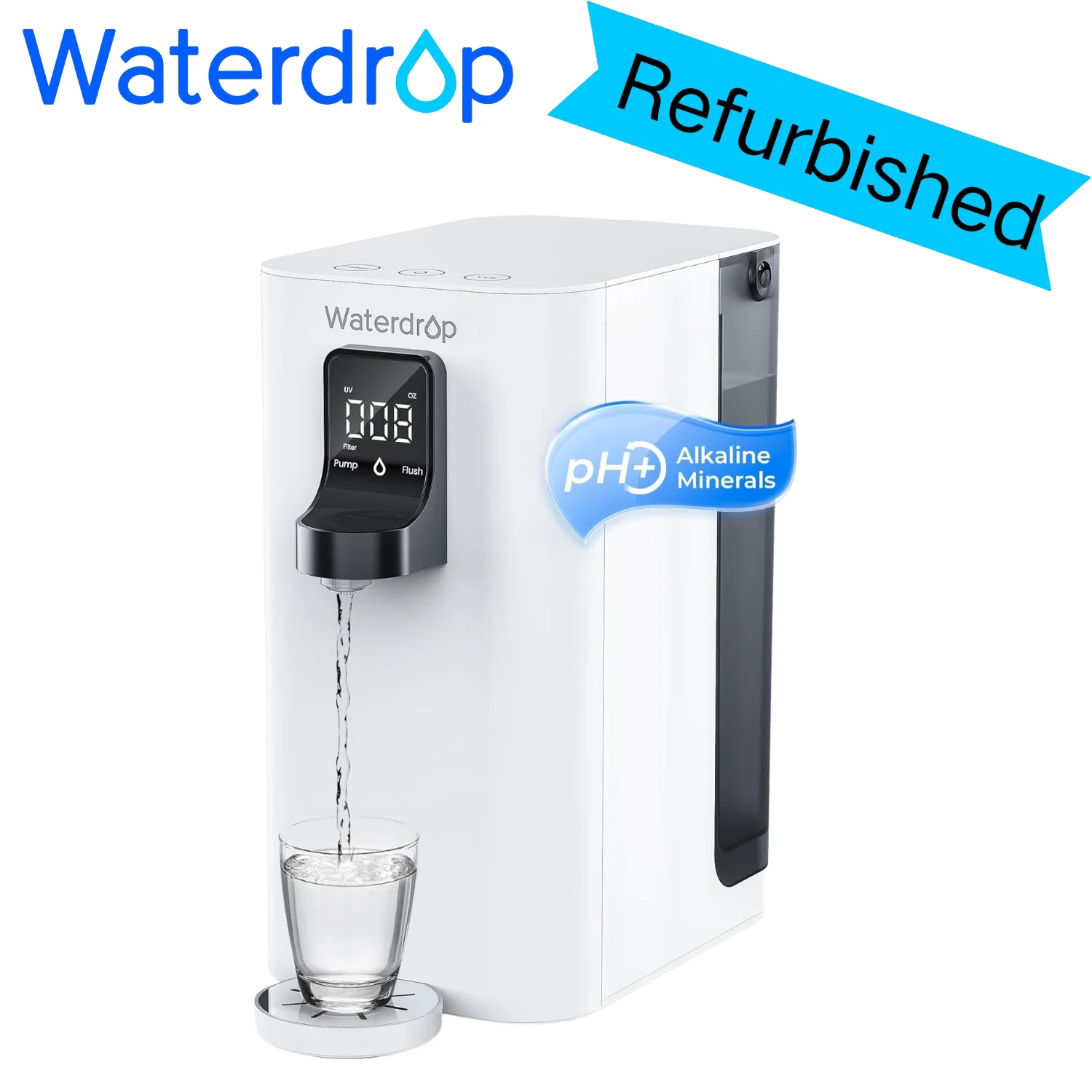 

Настольная система обратного осмоса Waterdrop K19-SFK с фильтром для воды, минерализатор, система обратного осмоса для установки на столешницу (восстановленная)