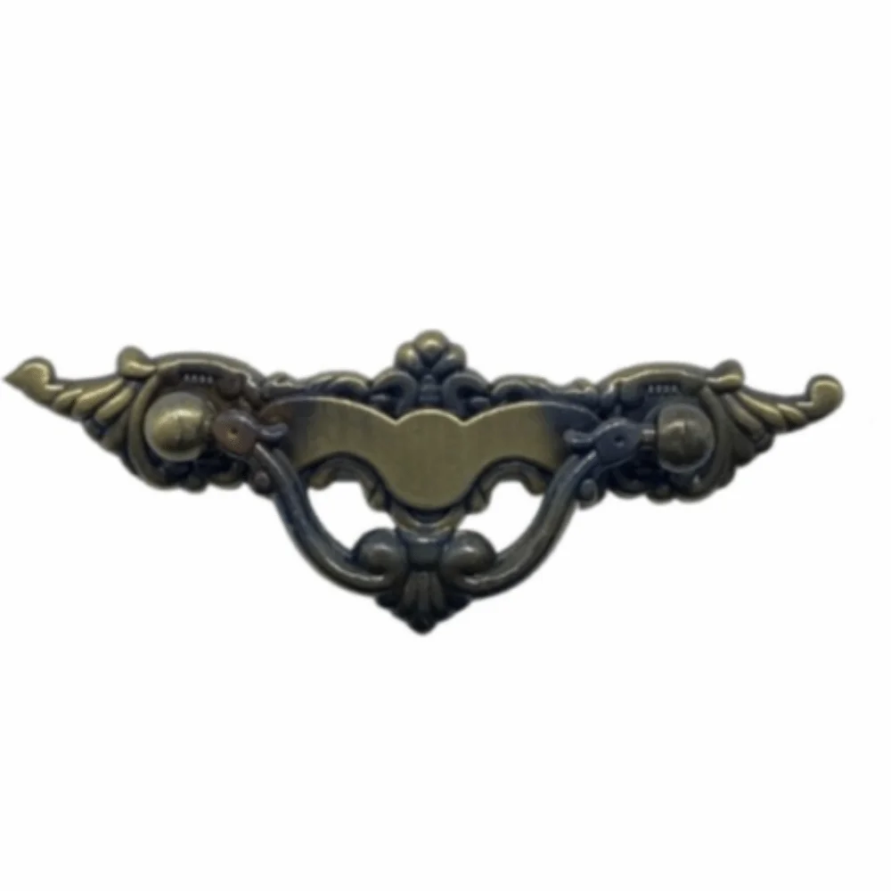 Easy installation Decorative Drawer Handles Zinc alloy Bat Vintage Pulls Durable Bronze Drawer Ring Pulls Craft Chest