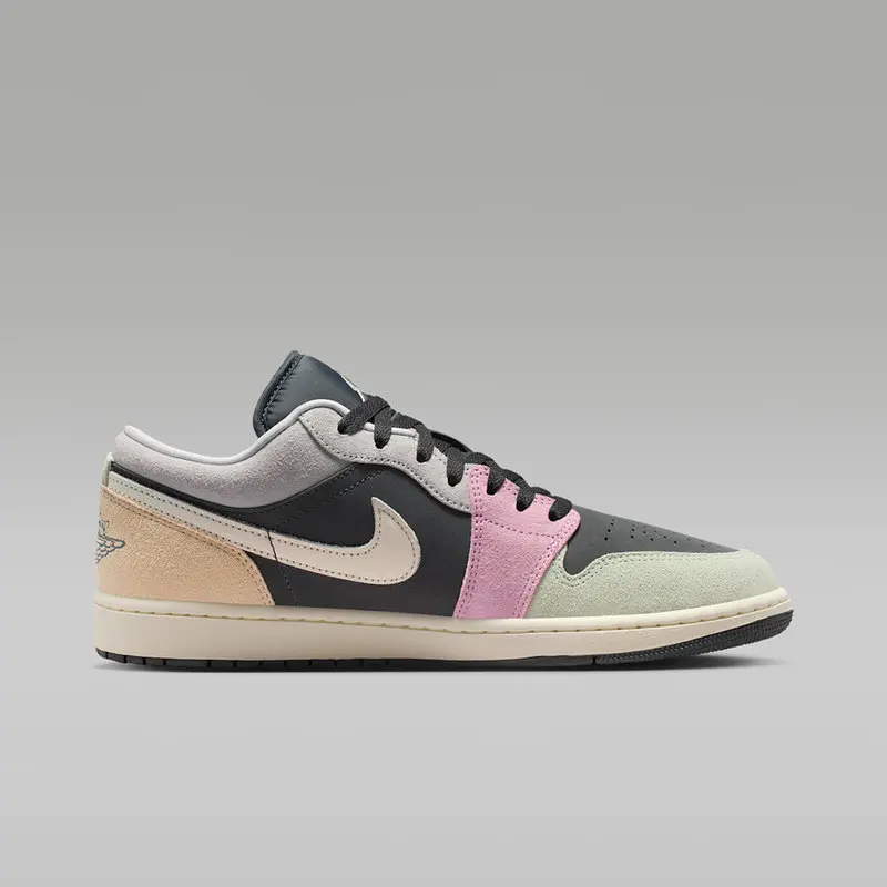 Jordan Authentic Men Low Top Skate Shoes IB7109-004 Leather Upper Nike Air Cushion Casual Sneakers