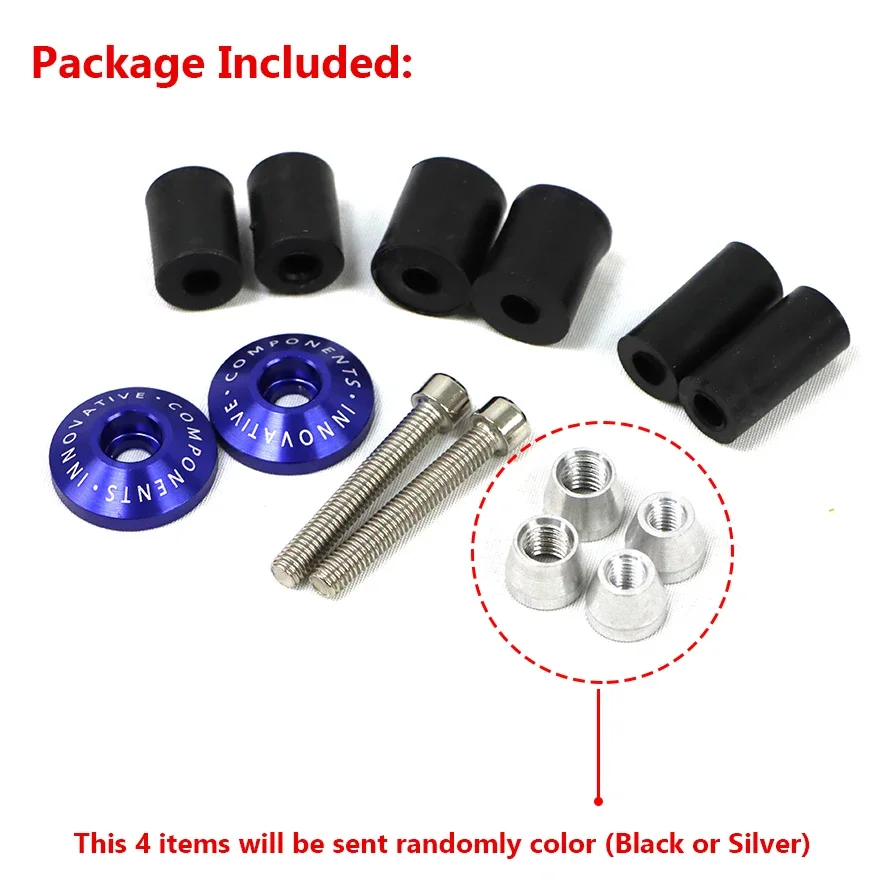 8 Color Motorcycle Handle Bar End Cap Anti Vibration Silder Plug Universal Motorcycle Modification Bws Handle Protection Plug