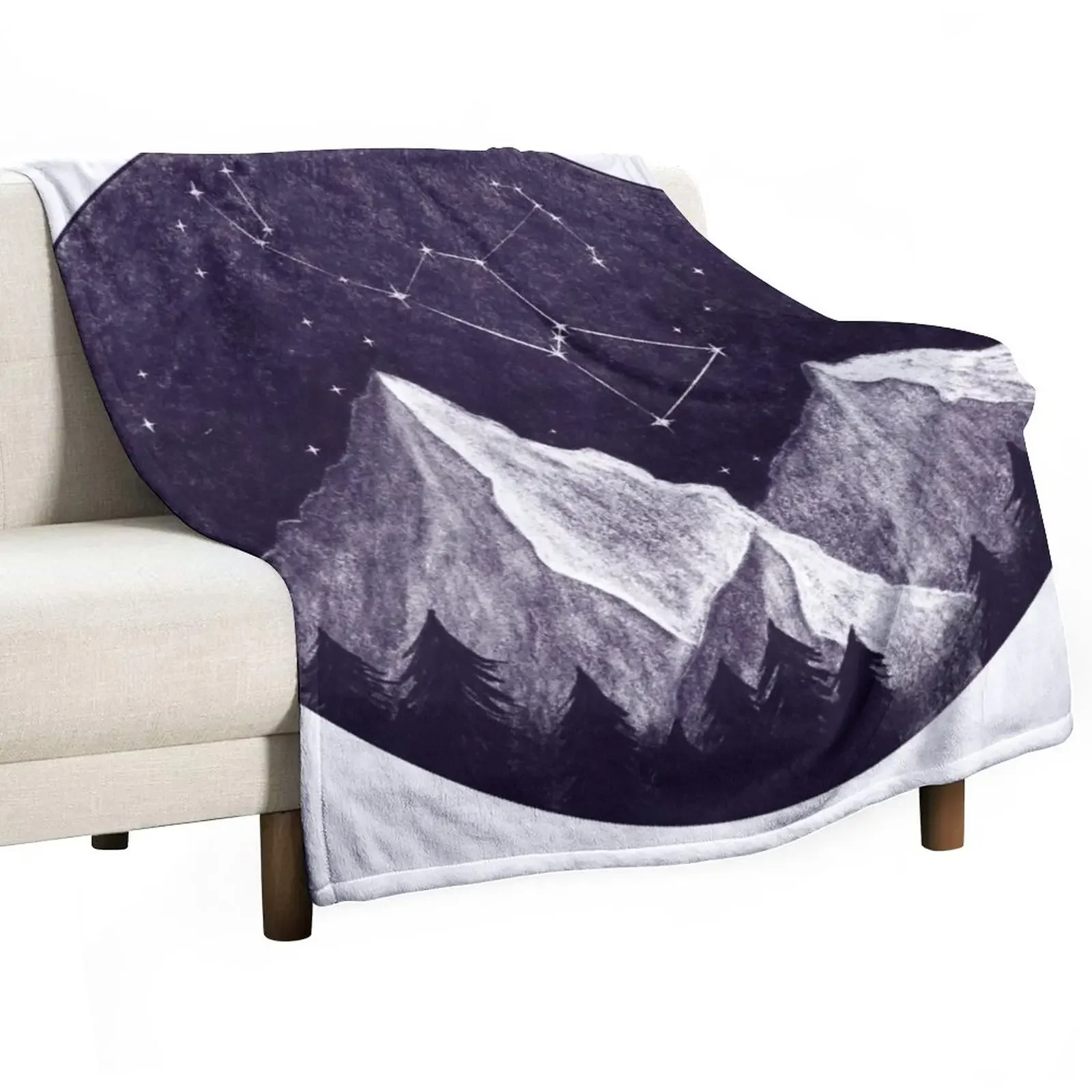 

Orion constellation Throw Blanket Loose Blanket Sofa Blankets Furry Blanket