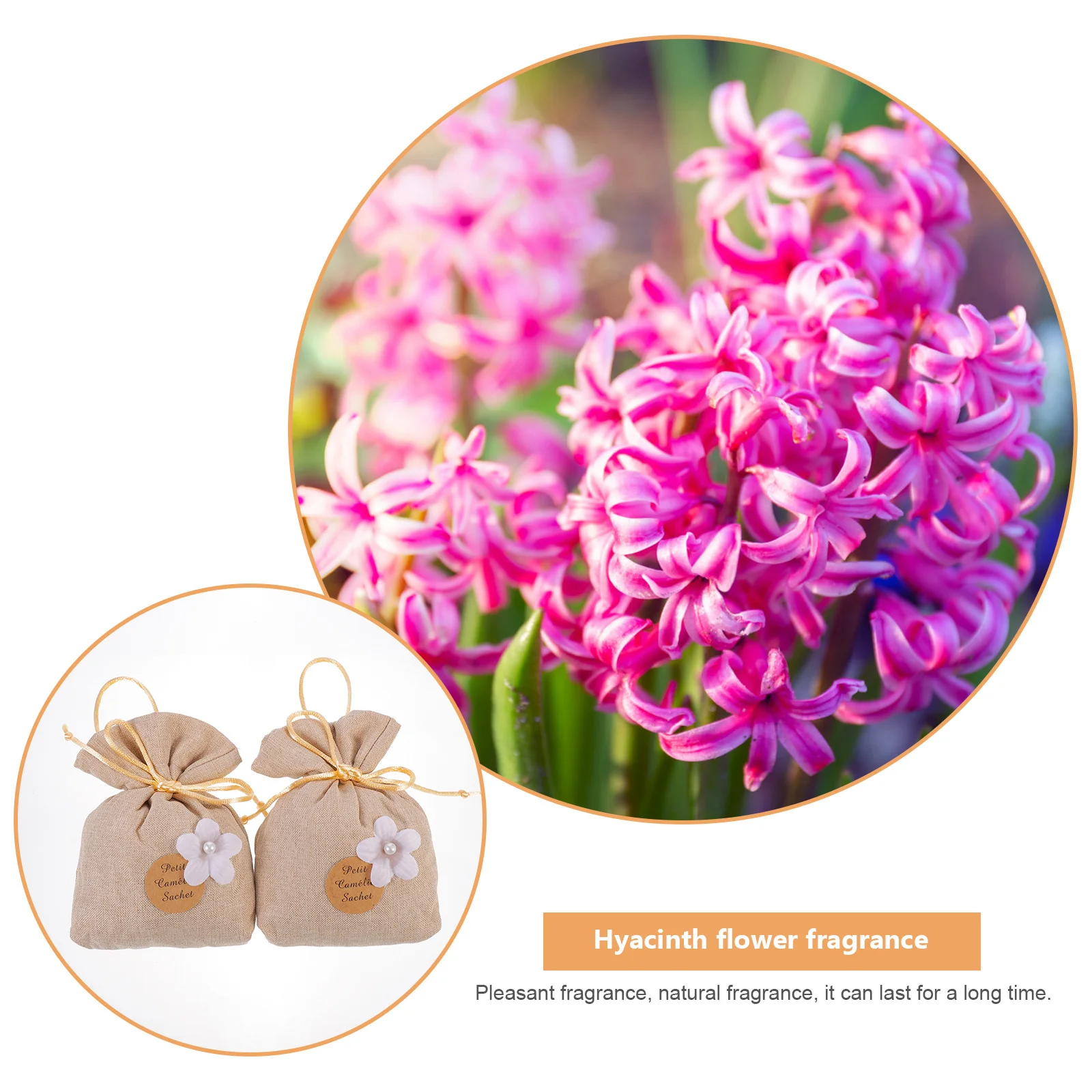 

2Pcs Air Freshener Scented Sachets for Wardrobe Car Office Pet Areas Pleasant Aroma Deodorizer Scented Sachets