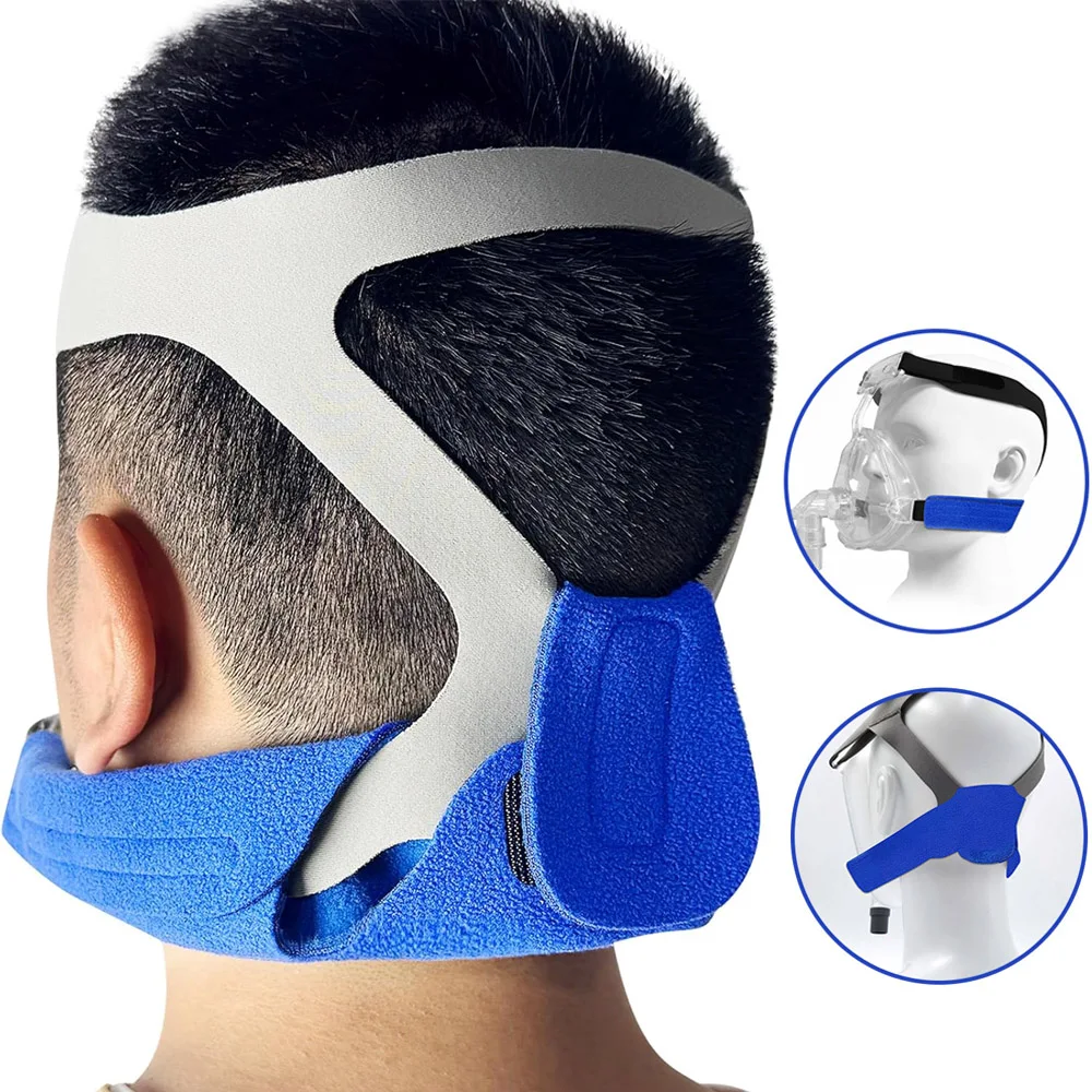Universelles CPAP-Nackenpolster, bequeme Gurtabdeckungen, Nackenkissen, weiche CPAP-Maskenbandabdeckungen, Stirnband-Schutzpolster für CPAP-Maske