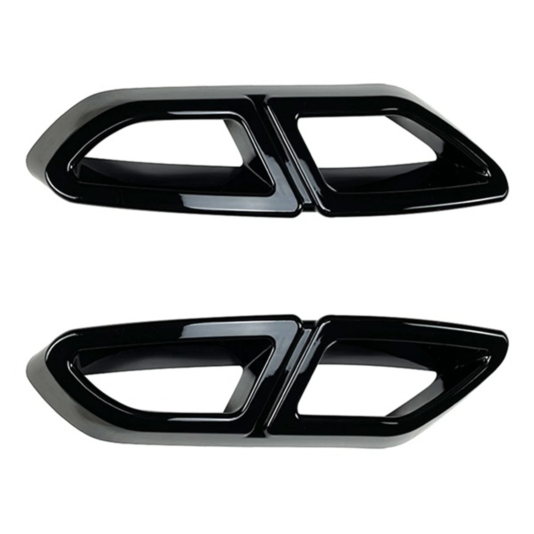 Car Tail Throat Frame Exhaust Pipe Trim for Volkswagen Magotan Passat B8 (Overseas Passat) 2016-2019 Gloss