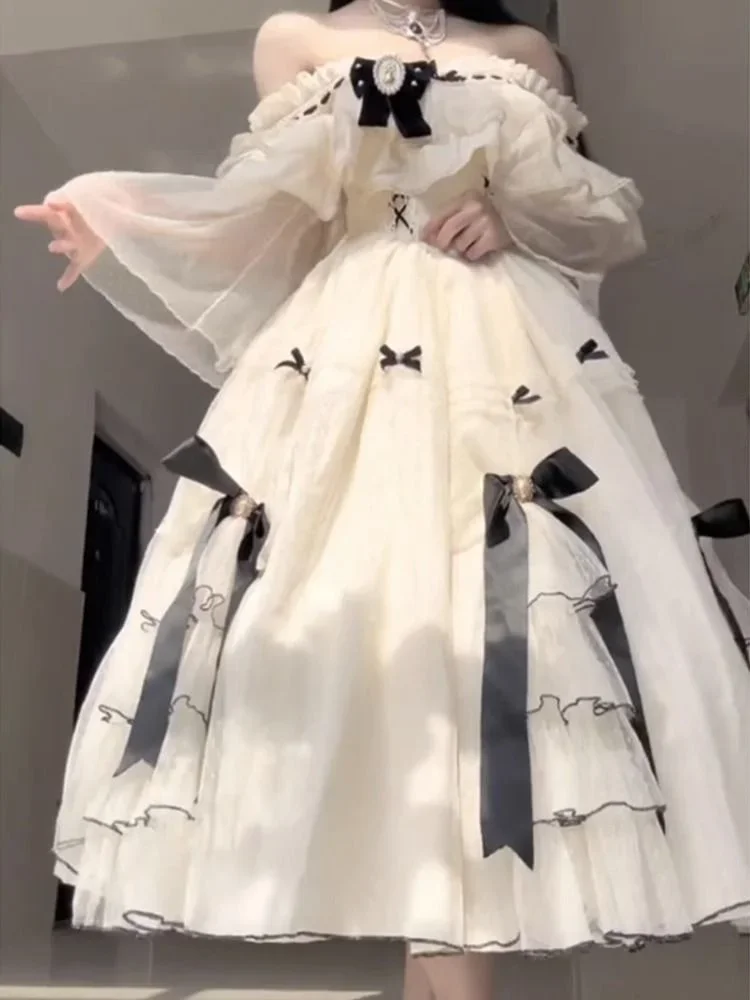 Elegant Lolita Dress Sweet Miss Generative Color Heavy Industry Lolita Dress Women Wonderful Lolita Escaping Princess Dress