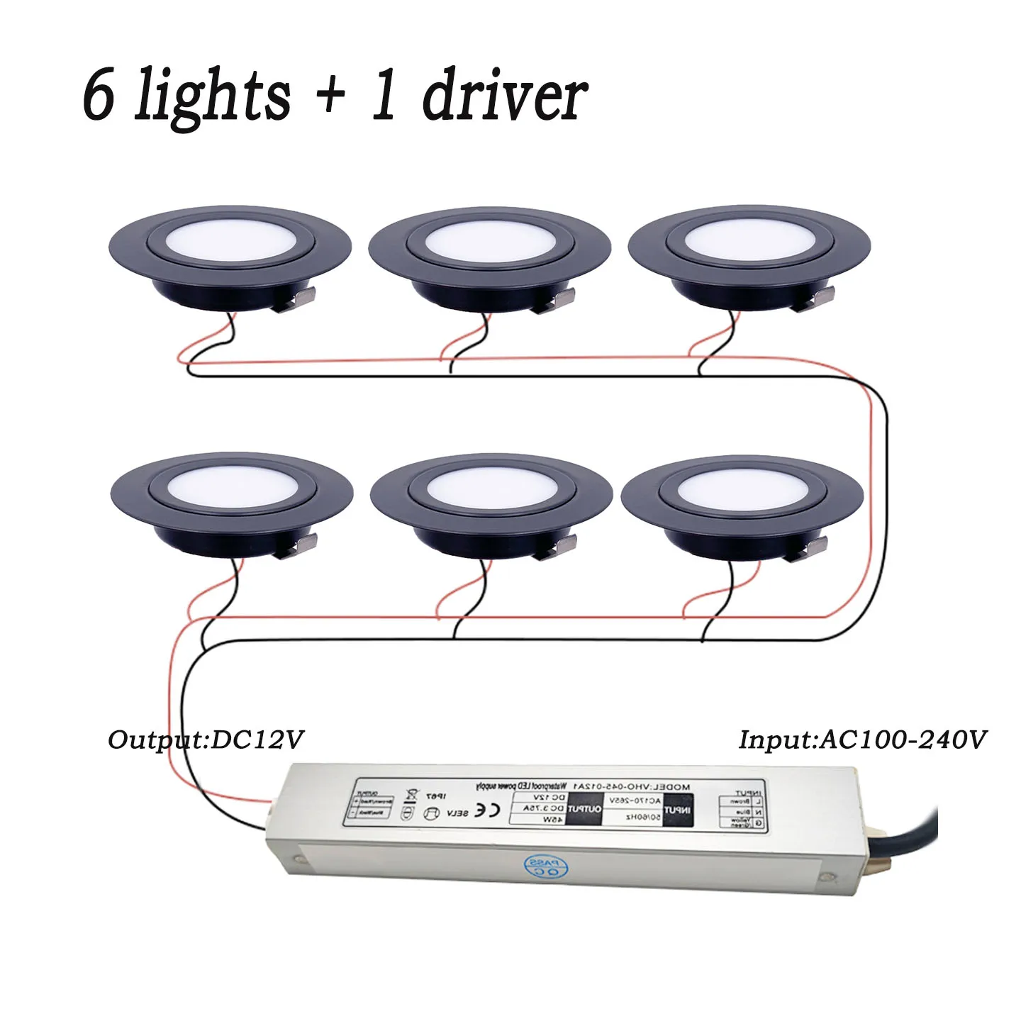3w-recessed-led-downlight-ip65-stainless-steel-12v-dc-for-rv-bathrooms-cabinets-attics-includes-driver-compatible-with-110v-220v