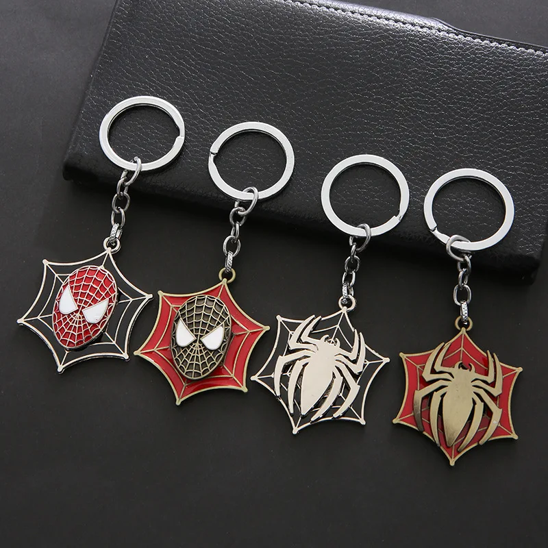 

FashionNew Rotating Spider-Man Keychain Accessories, Car Accessories, Small Gifts, Birthday Gifts for Friends, Creative Pendants