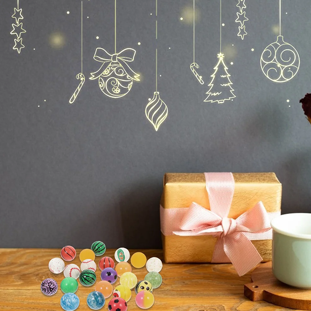 

20Pcs Elastic Jumping Ball Kids Bounce Balls Colored Rubber Fun Game for Outdoor Play Learning Motor Skills Development